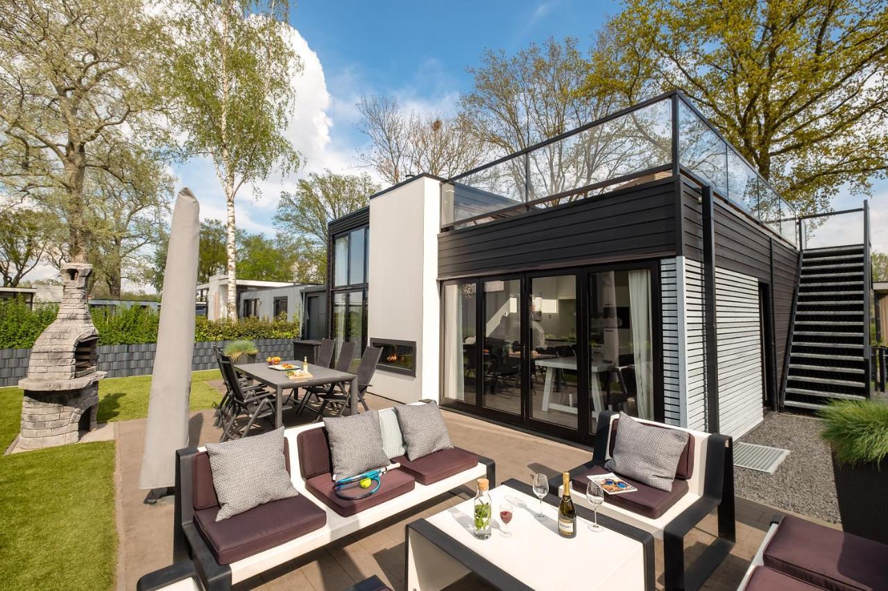 Cube Elite Mit Meerblick Am Strand Im Europarcs Bad Hoophuizen Hulshorst Bagian luar foto